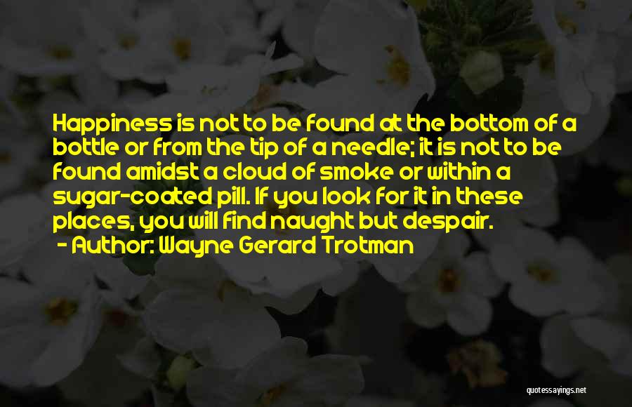 Best No Smoking Quotes By Wayne Gerard Trotman