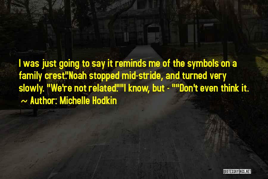 Best Noah Shaw Quotes By Michelle Hodkin