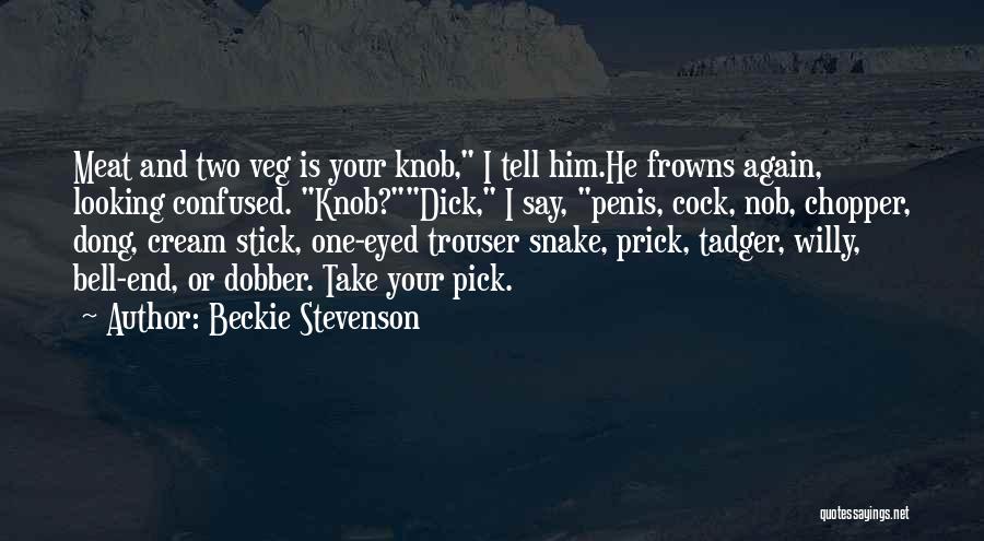 Best Non Veg Quotes By Beckie Stevenson