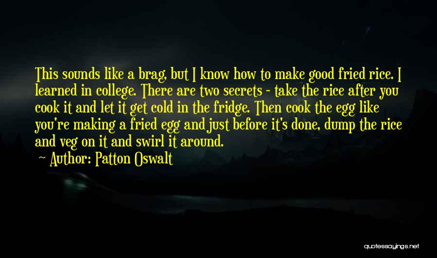 Best Non Veg Quotes By Patton Oswalt