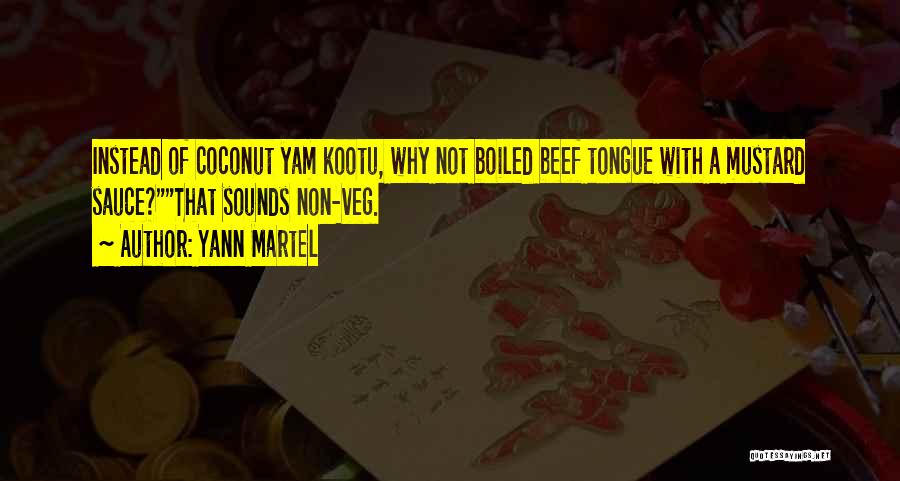 Best Non Veg Quotes By Yann Martel