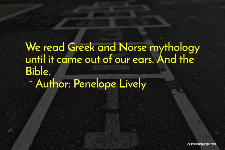 Best Norse Mythology Quotes By Penelope Lively