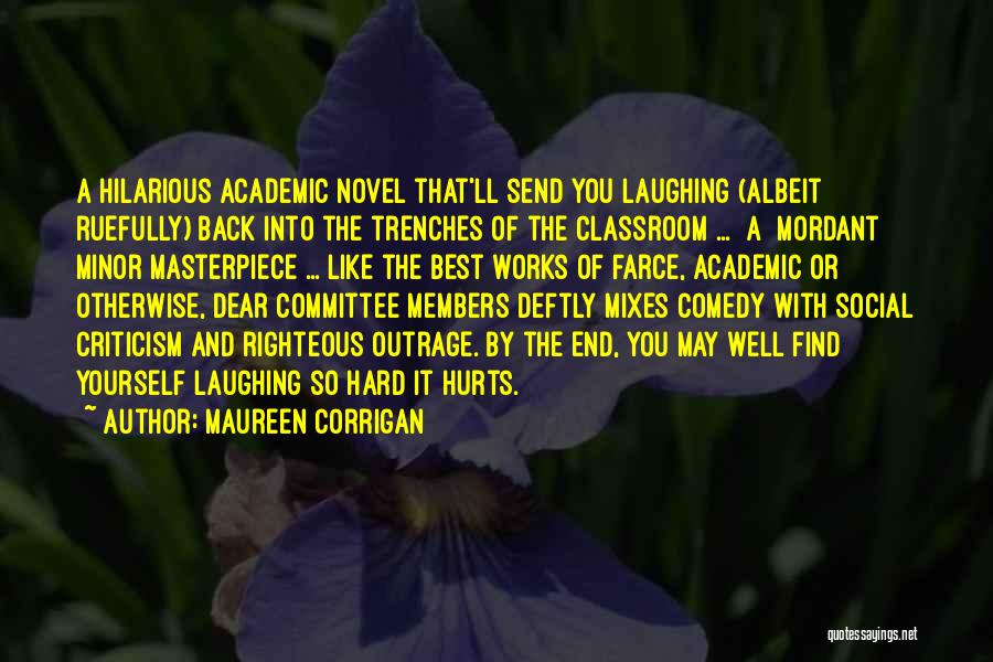 Best Novel Quotes By Maureen Corrigan