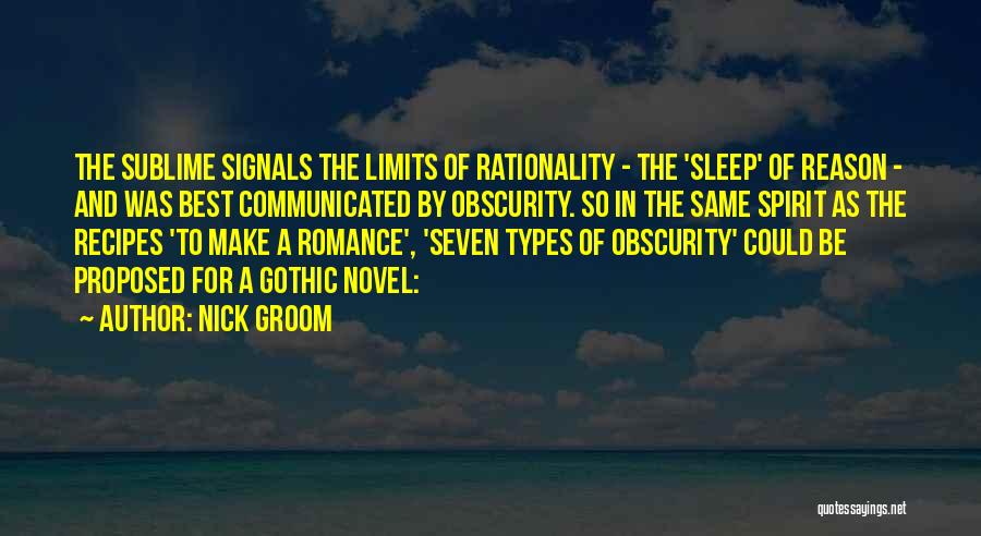 Best Novel Quotes By Nick Groom