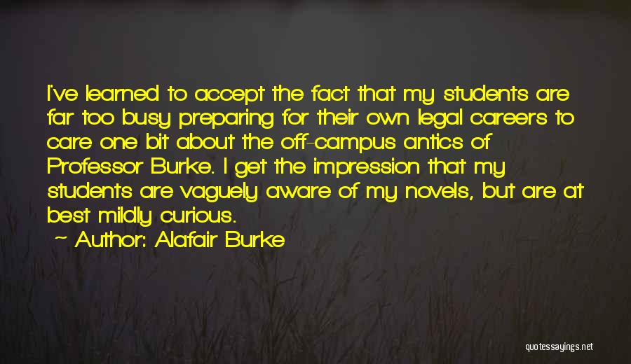 Best Novels Quotes By Alafair Burke