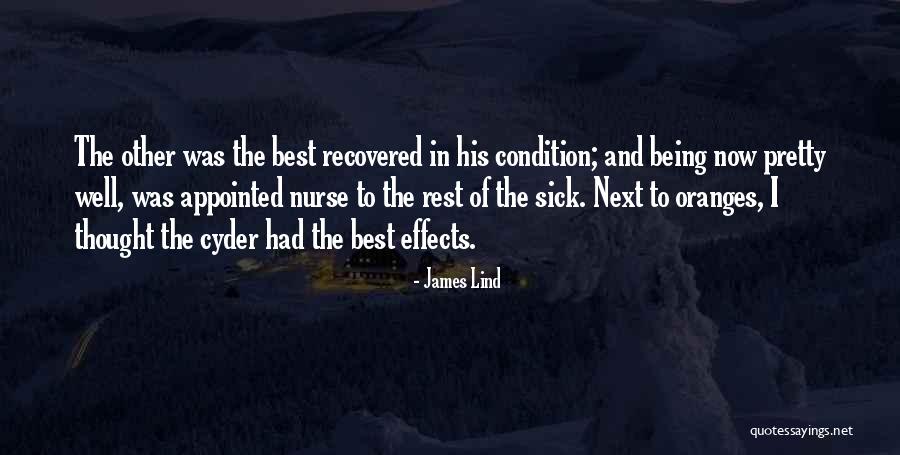 Best Nurse Quotes By James Lind