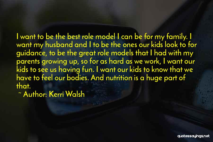 Best Nutrition Quotes By Kerri Walsh