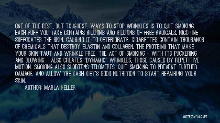 Best Nutrition Quotes By Marla Heller