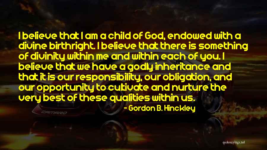 Best Obligation Quotes By Gordon B. Hinckley Best Obligation Quotes By Gordon B. Hinckley