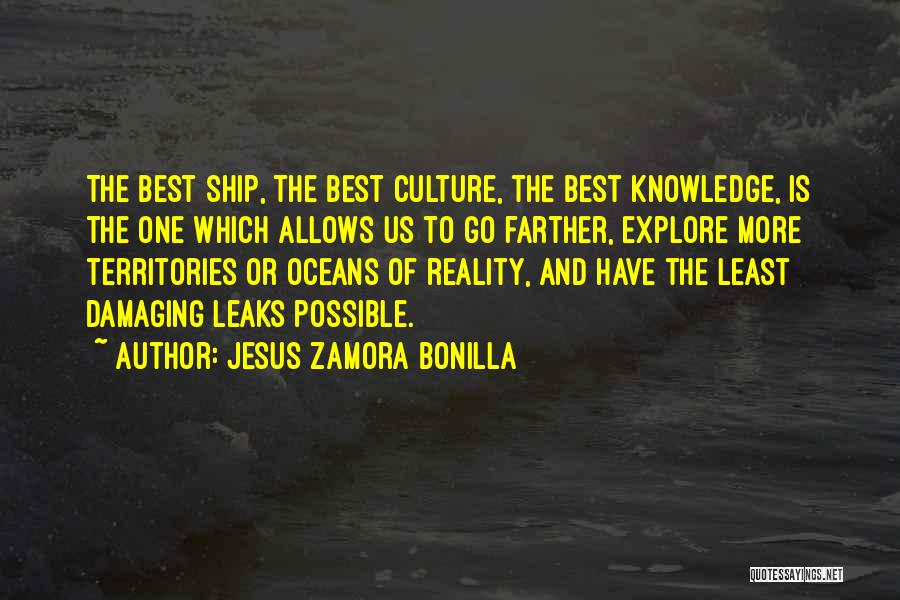 Best Oceans Quotes By Jesus Zamora Bonilla