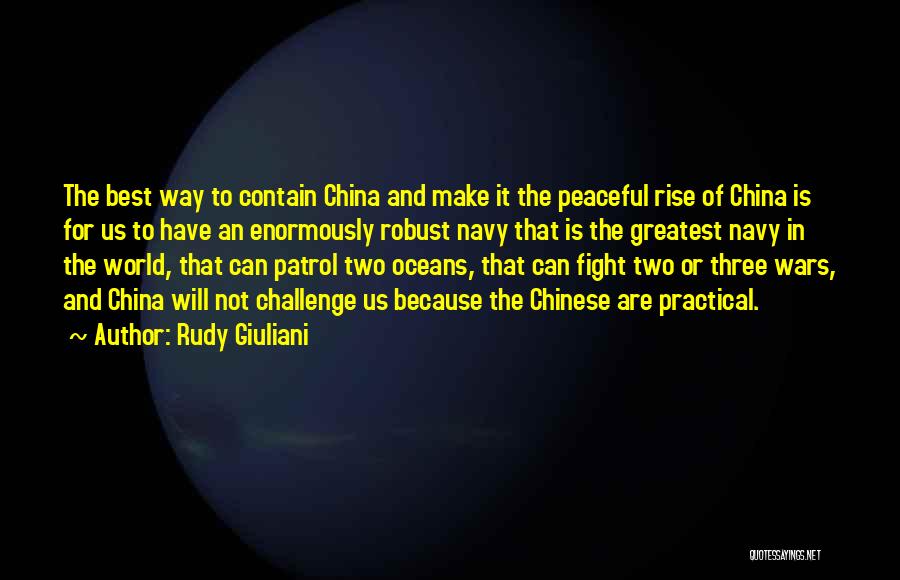 Best Oceans Quotes By Rudy Giuliani