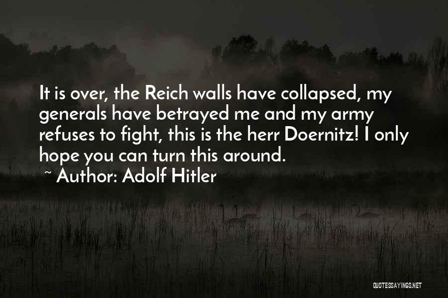 Best Off The Wall Quotes By Adolf Hitler