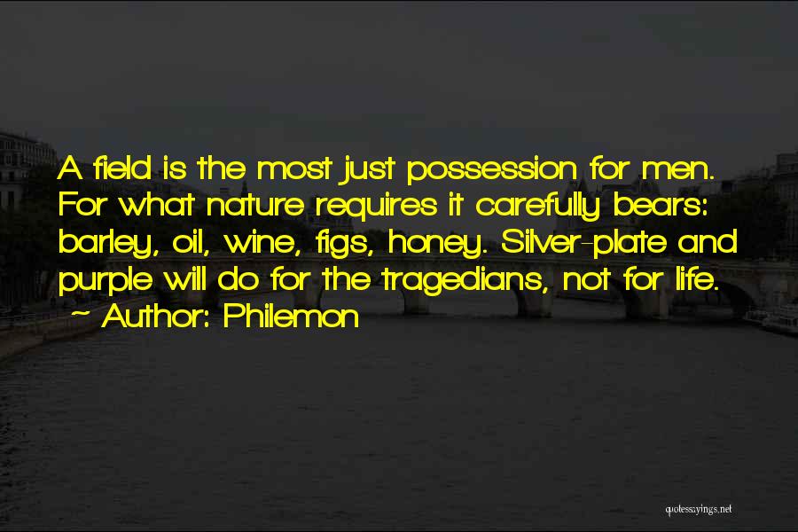 Best Oil Field Quotes By Philemon