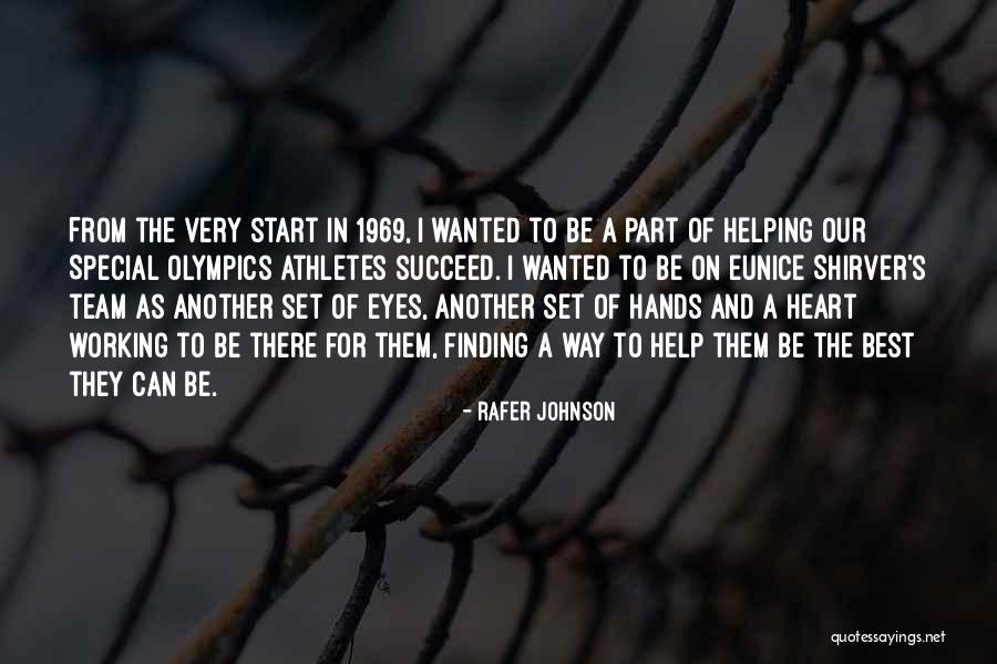 Best Olympics Quotes By Rafer Johnson