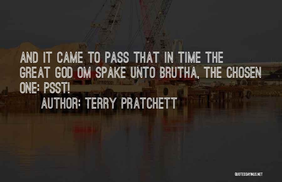 Best Om&m Quotes By Terry Pratchett