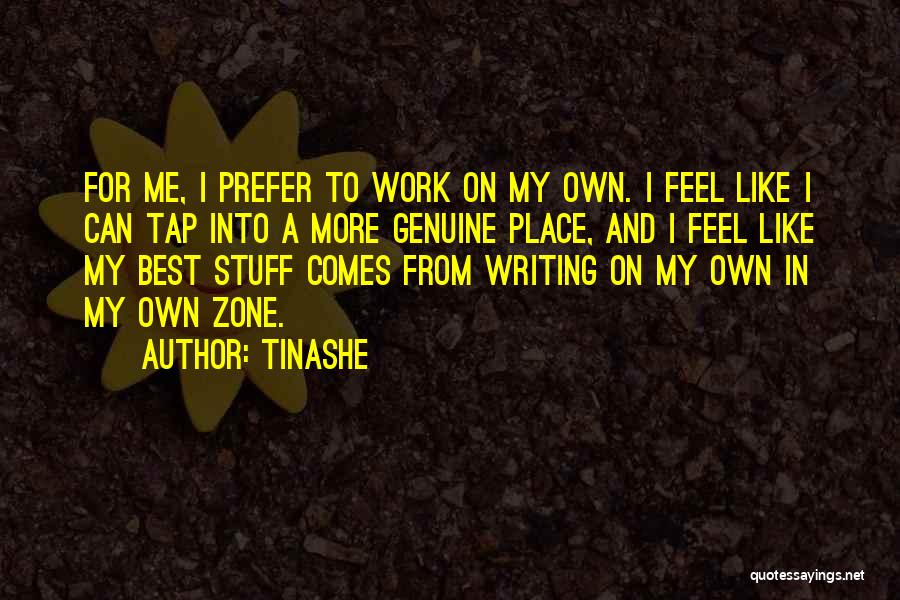 Best On My Own Quotes By Tinashe