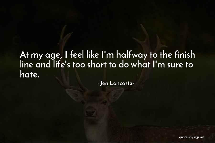 Best One Line Life Quotes By Jen Lancaster Best One Line Life Quotes By Jen Lancaster