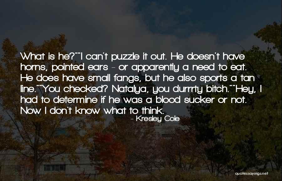 Best One Line Sports Quotes By Kresley Cole Best One Line Sports Quotes By Kresley Cole