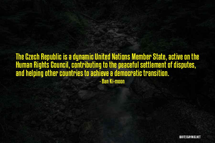 Best One Republic Quotes By Ban Ki-moon Best One Republic Quotes By Ban Ki-moon