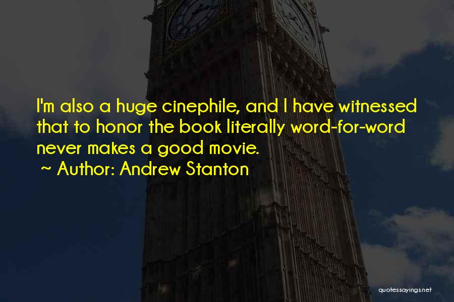 Best One Word Movie Quotes By Andrew Stanton