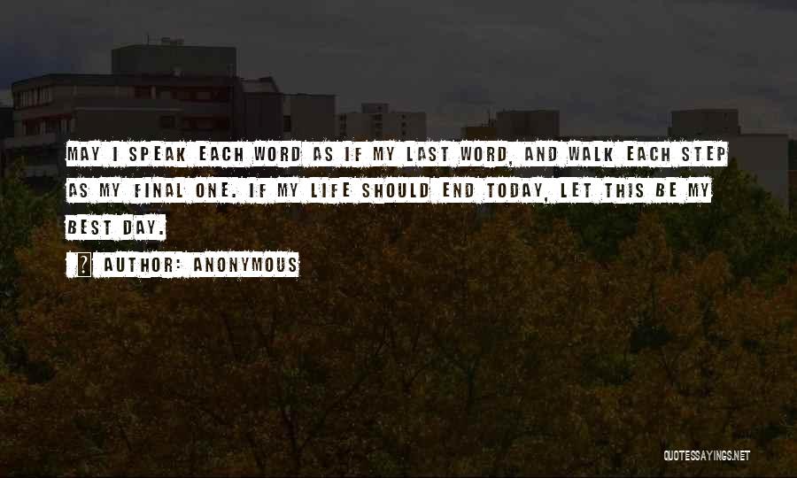 Best One Word Quotes By Anonymous