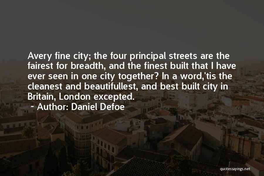 Best One Word Quotes By Daniel Defoe