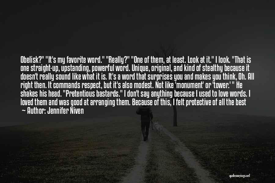 Best One Word Quotes By Jennifer Niven