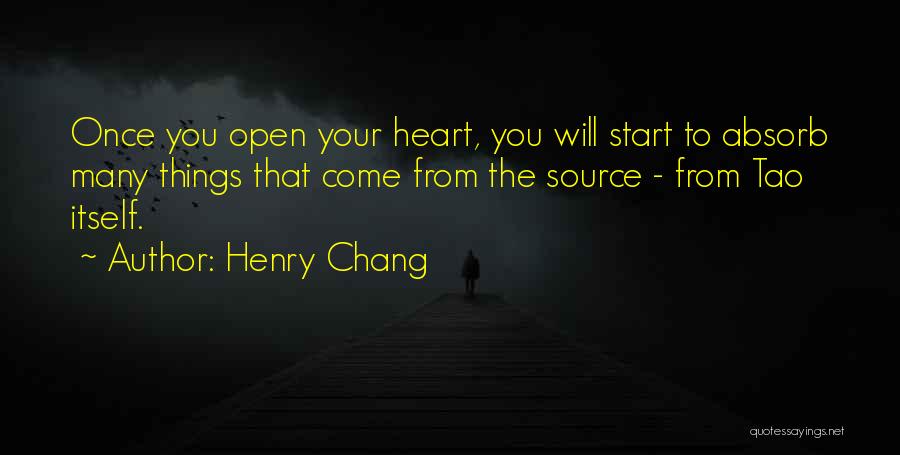 Best Open Source Quotes By Henry Chang