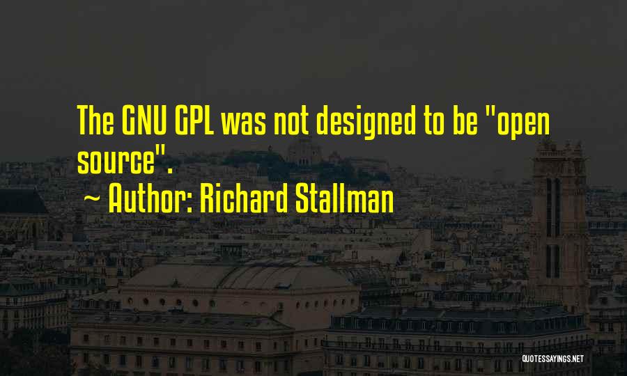 Best Open Source Quotes By Richard Stallman