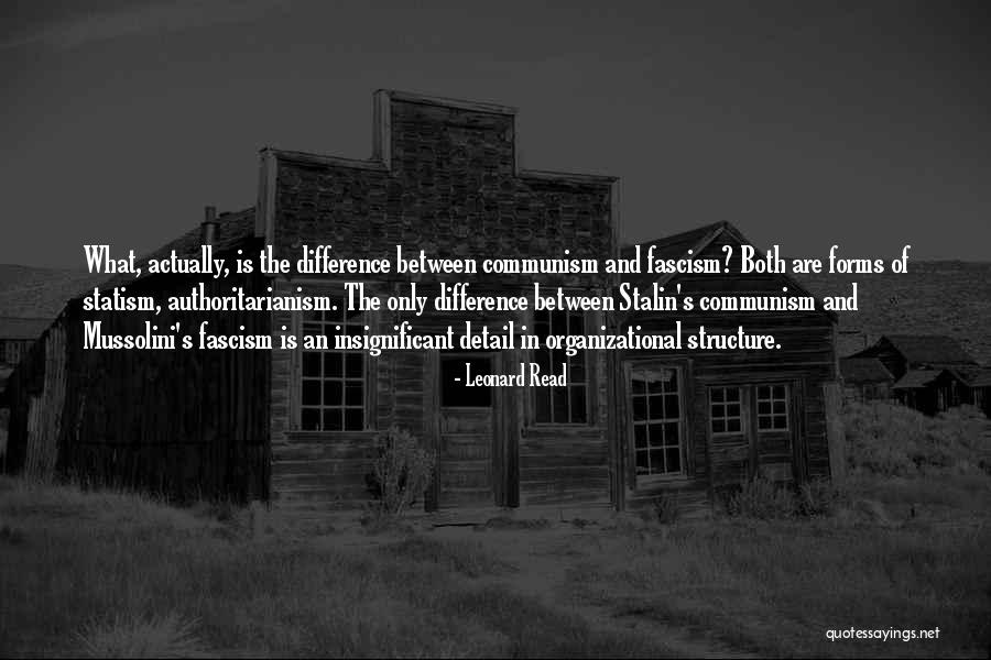Best Organizational Quotes By Leonard Read Best Organizational Quotes By Leonard Read