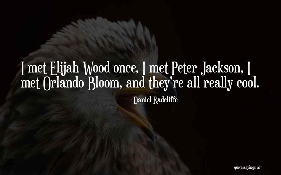 Best Orlando Bloom Quotes By Daniel Radcliffe