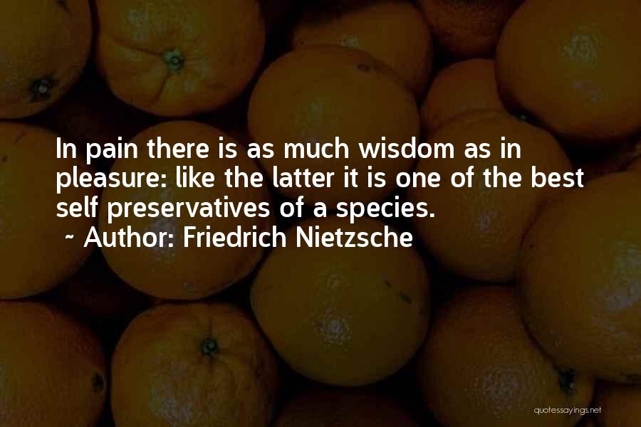 Best Pain Quotes By Friedrich Nietzsche