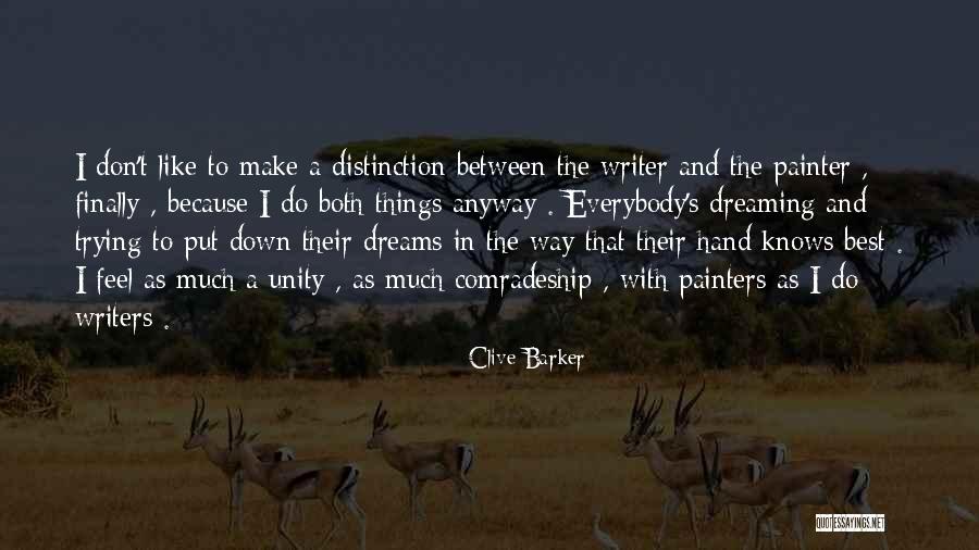 Best Painter Quotes By Clive Barker