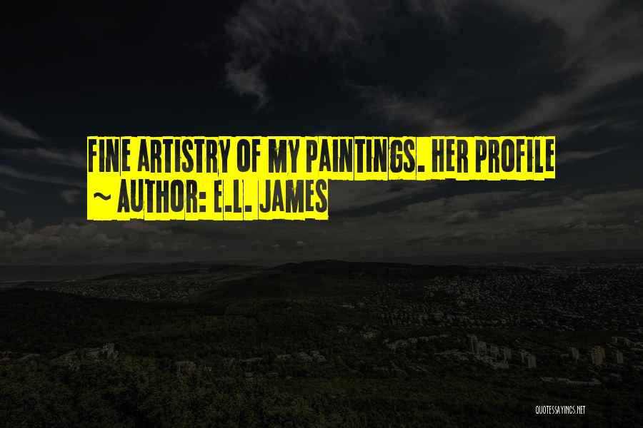 Best Paintings Quotes By E.L. James