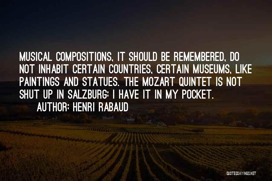 Best Paintings Quotes By Henri Rabaud