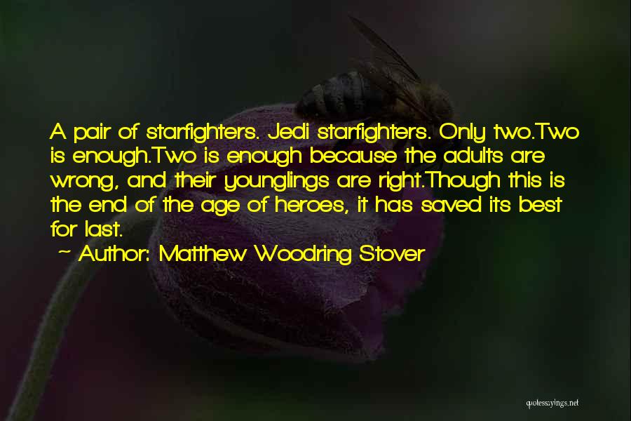 Best Pair Quotes By Matthew Woodring Stover