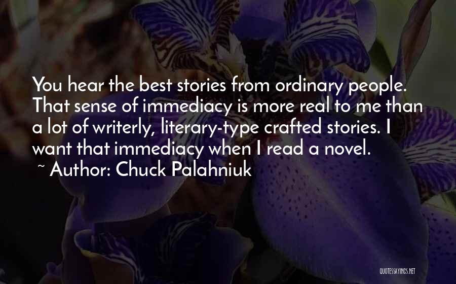 Best Palahniuk Quotes By Chuck Palahniuk