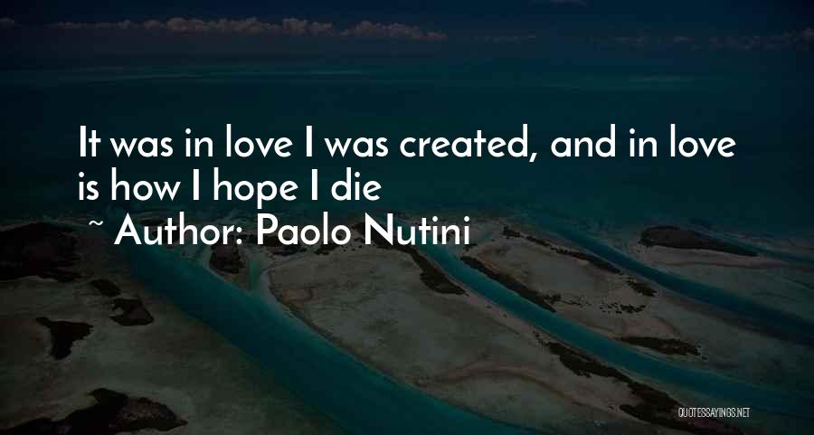 Best Paolo Nutini Quotes By Paolo Nutini