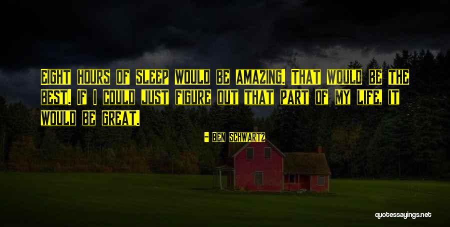 Best Part Of My Life Quotes By Ben Schwartz Best Part Of My Life Quotes By Ben Schwartz