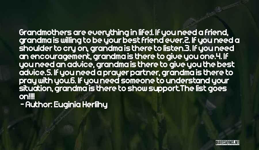Best Partner Quotes By Euginia Herlihy