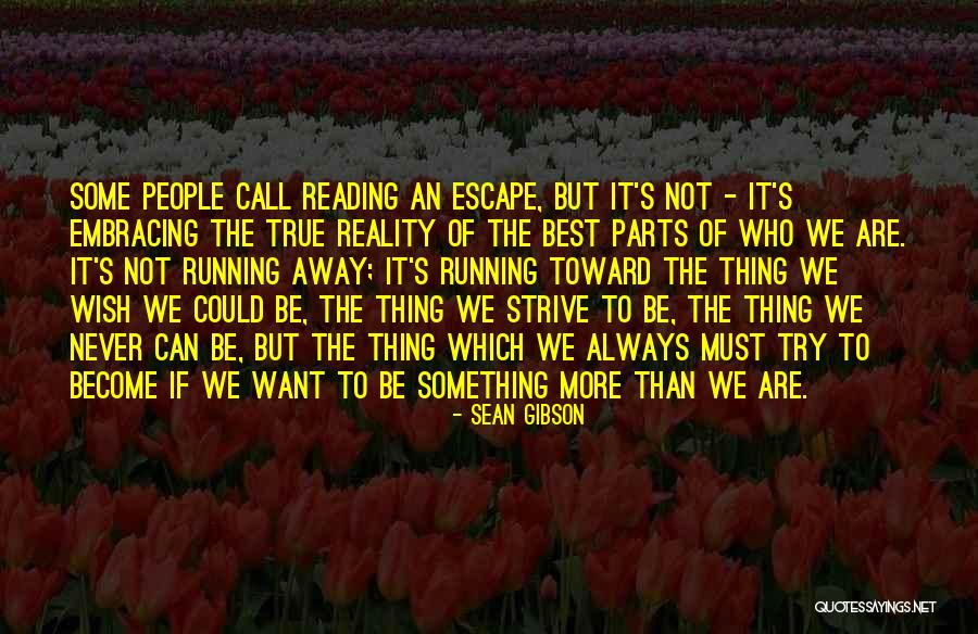 Best Parts Quotes By Sean Gibson Best Parts Quotes By Sean Gibson