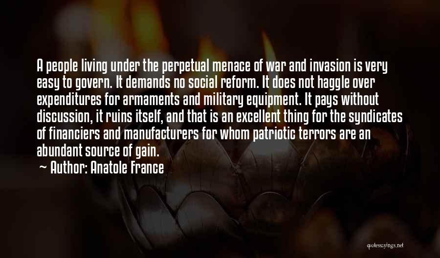 Best Patriotic Quotes By Anatole France