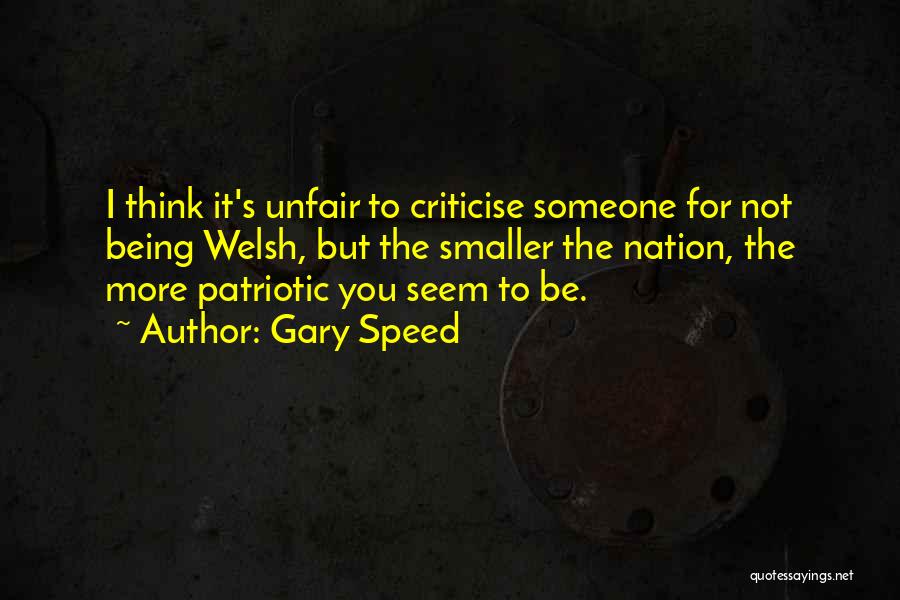 Best Patriotic Quotes By Gary Speed