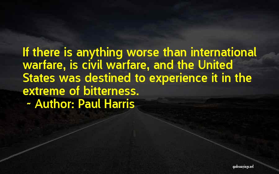 Best Paul Harris Quotes By Paul Harris