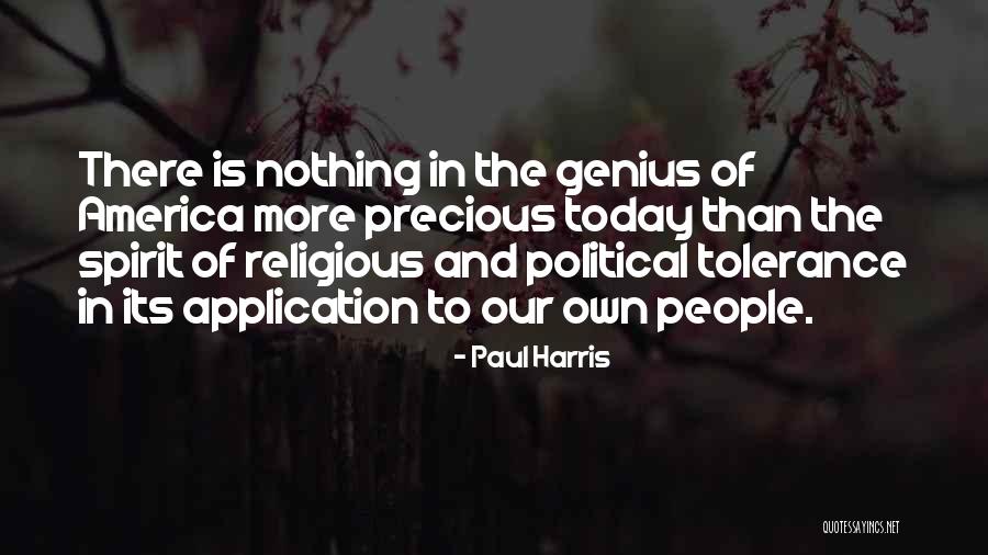 Best Paul Harris Quotes By Paul Harris