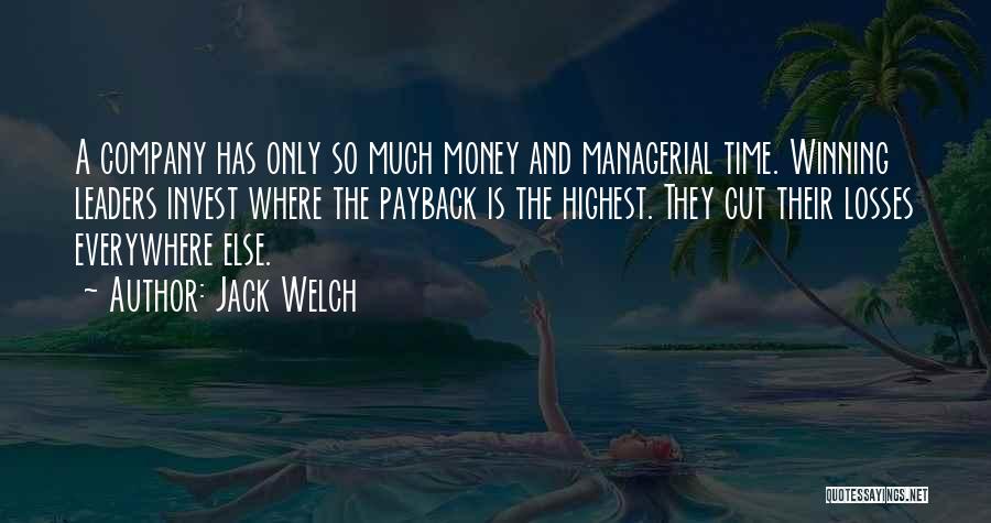 Best Payback Quotes By Jack Welch