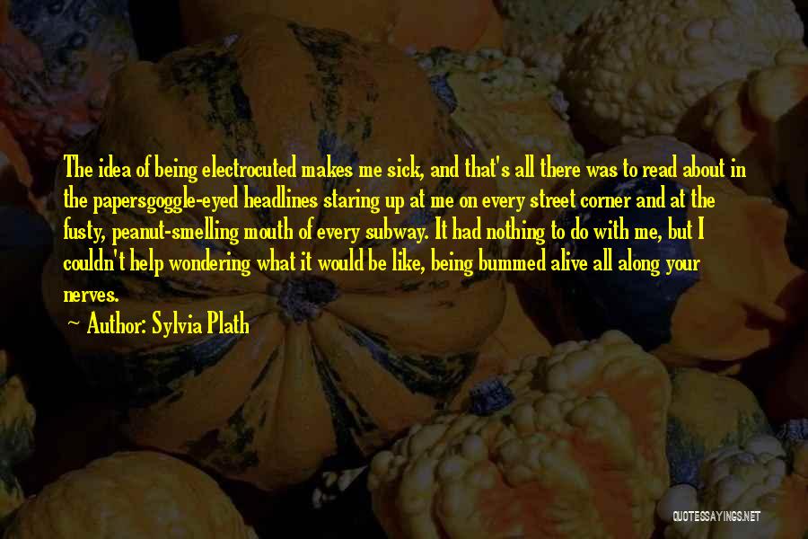 Best Peanut Quotes By Sylvia Plath