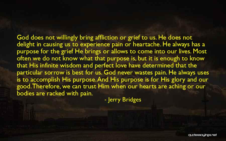 Best Perfect Love Quotes By Jerry Bridges