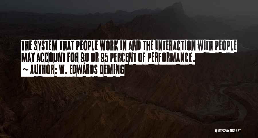 Best Performance Review Quotes By W. Edwards Deming