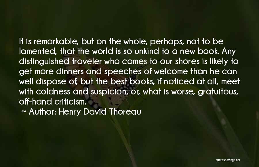 Best Perhaps Quotes By Henry David Thoreau